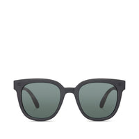 Juniper Traveler Sunglasses Matte Black W- Soft Touch Finish - Front View