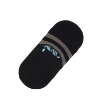 Classic No Show Socks Black - Front View