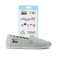 TOMS Shoe Tattoos 2 Pack Pride Rainbow