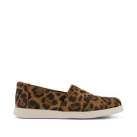 Alpargata Plus Brown Sugar Leopard Print Suede - Side View