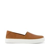 Kameron Slip On Sneaker Brown Sugar Leather - Side View