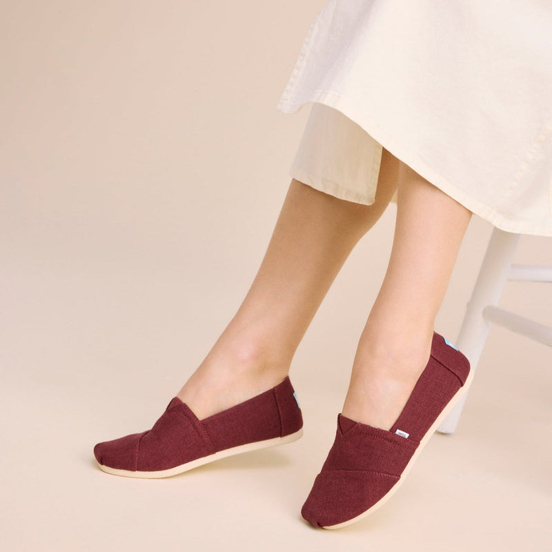 Alpargata Classic Ruby Heritage Canvas